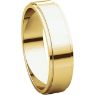 Picture of 14K Gold 6 mm Flat Edge Wedding Band