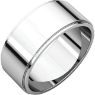 Picture of 14K Gold 8 mm Flat Edge Wedding Band