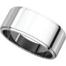 Picture of 14K Gold 8 mm Flat Edge Wedding Band