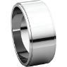 Picture of 14K Gold 8 mm Flat Edge Wedding Band