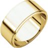 Picture of 14K Gold 8 mm Flat Edge Wedding Band