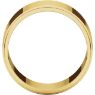 Picture of 14K Gold 10 mm Flat Edge Wedding Band