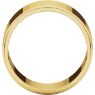 Picture of 14K Gold 10 mm Flat Edge Wedding Band