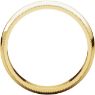 Picture of 14K Gold 4 mm Milgrain Wedding Band