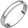 Picture of 14K Gold 3 mm Milgrain Lightweight Band