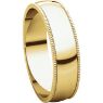 Picture of 14K Gold 5 mm Milgrain Lightweight Band