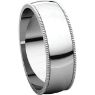 Picture of 14K Gold 6 mm Milgrain Lightweight Band