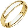 Picture of 14K Gold 4 mm Milgrain Comfort Fit Band