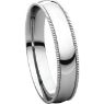 Picture of 14K Gold 4 mm Milgrain Light Comfort Fit Band