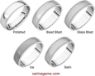 Picture of 14K Gold 4 mm Milgrain Light Comfort Fit Band