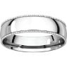 Picture of 14K Gold 5 mm Milgrain Light Comfort Fit Band