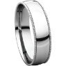 Picture of 14K Gold 5 mm Milgrain Light Comfort Fit Band