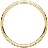 Picture of 14K Gold 5 mm Milgrain Light Comfort Fit Band