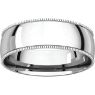 Picture of 14K Gold 6 mm Milgrain Light Comfort Fit Band