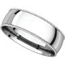 Picture of 14K Gold 6 mm Milgrain Light Comfort Fit Band