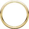 Picture of 14K Gold 6 mm Comfort Fit Double Milgrain Band