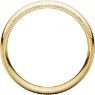 Picture of 14K Gold 6 mm Comfort Fit Double Milgrain Band