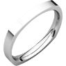 Picture of 14K Gold 2.5 mm Square Comfort Fit Band