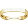 Picture of 14K Gold 2.5 mm Square Comfort Fit Band