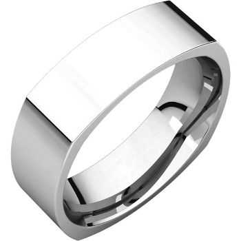 Picture of 14K Gold 6 mm Square Comfort Fit Band