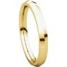 Picture of 14K Gold 2.5 mm Knife Edge Comfort Fit Band