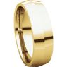Picture of 14K Gold 6 mm Knife Edge Comfort Fit Band