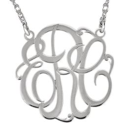 Picture for category Monogram Necklaces Silver or Gold