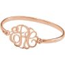 Picture of 30 mm 3-Letter Script Monogram Bracelet