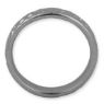Picture of Sterling Silver Ruthenium Plated Stackable Ring