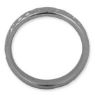 Picture of Sterling Silver Ruthenium Plated Stackable Ring