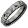 Picture of Sterling Silver Ruthenium Plated Stackable Ring