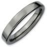 Picture of Sterling Silver Ruthenium Plated Stackable Ring