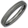 Picture of Sterling Silver Ruthenium Plated Stackable Ring