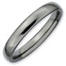 Picture of Sterling Silver Ruthenium Plated Stackable Ring