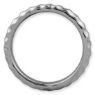 Picture of Sterling Silver Ruthenium Plated Stackable Ring