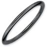 Picture of Sterling Silver Ruthenium Plated Stackable Ring