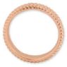 Picture of Sterling Silver Stackable Rose Gold-Plated Ring