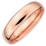 Picture of Sterling Silver Stackable Rose Gold-Plated Band