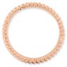 Picture of Sterling Silver Stackable Rose Gold-Plated Band