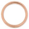 Picture of Sterling Silver Stackable Rose Gold-Plated Band