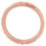 Picture of Sterling Silver Stackable Rose Gold-Plated Band