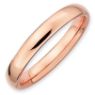 Picture of Sterling Silver Stackable Rose Gold-Plated Band