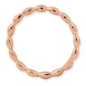 Picture of Sterling Silver Stackable Rose Gold-Plated Ring