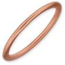 Picture of Sterling Silver Stackable Rose Gold-Plated Ring