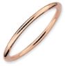 Picture of Sterling Silver Stackable Rose Gold-Plated Ring