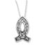 Picture of Faith, Silver Antiqued Pendant