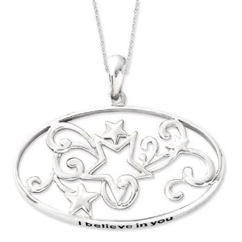 Picture of I Believe In You, Silver Pendant