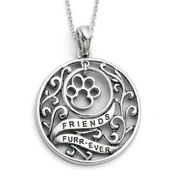 Picture of Animal Friends-Dog, Silver Pendant