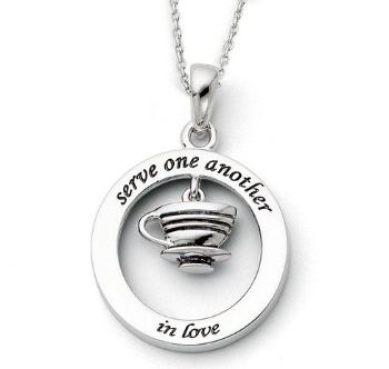 Picture of Serve One Another, Silver Pendant
