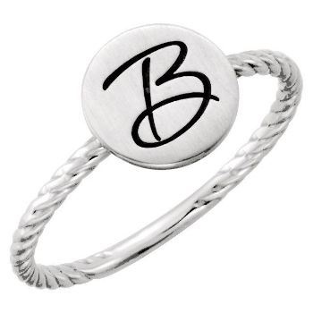 Picture of Posh Mommy Circle Rope Ring